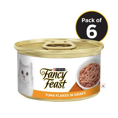 Fancy Feast Tuna Flakes in Gravy Wet Cat Food