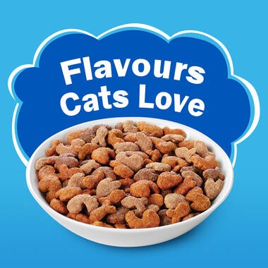 FRISKIES® Adult Seafood Sensations Dry Cat Food Flavours Cats Love