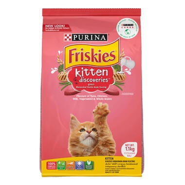 Friskies kitten discoveries dry food packshot
