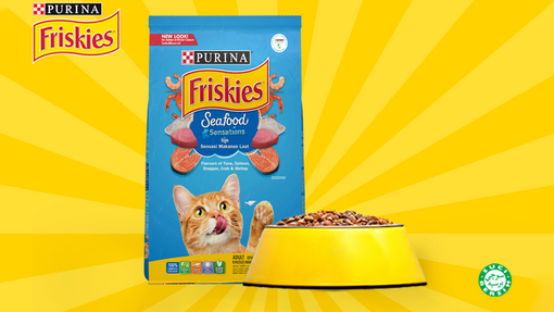 Friskies dry cat food mobile